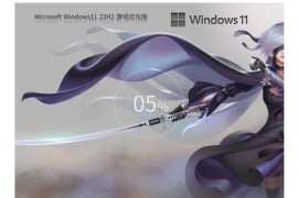 Windows11 23H2 游戏定制优化版，为玩游戏而存在！