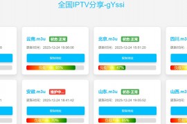 全国IPTV分享 内网 外网全部秒杀-IPTV M3U 分享